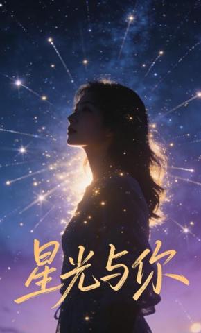 短剧《星光与你》海报