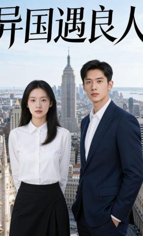 短剧《异国遇良人》海报