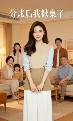 短剧《分账后我掀桌了》海报