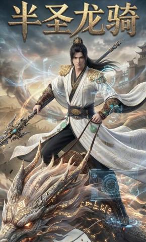 短剧《半圣龙骑》海报