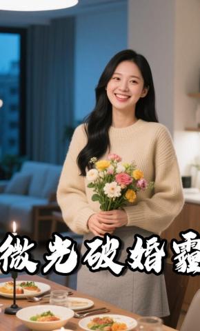 短剧《微光破婚霾》海报