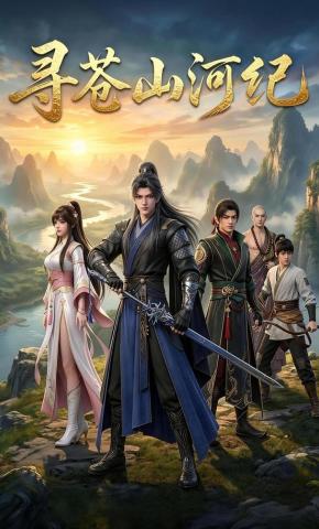 短剧《寻苍山河纪》海报