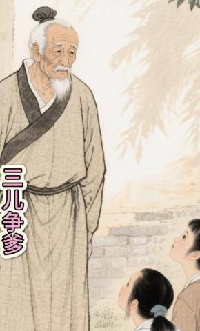 短剧《三儿争爹》海报