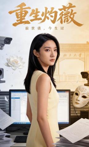 短剧《重生灼薇》海报