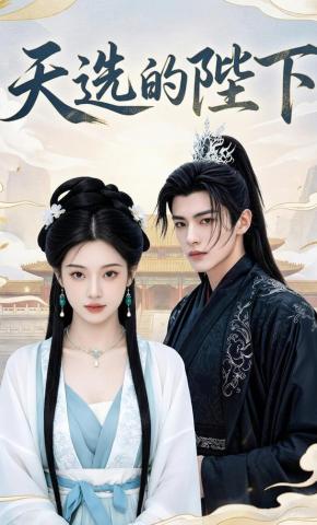 短剧《天选的陛下》海报