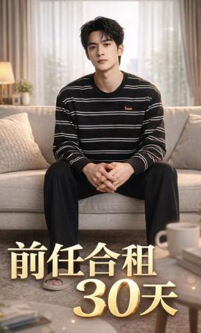 短剧《前任合租30天》海报