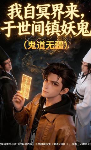 短剧《我自冥界来，于世间镇妖鬼（鬼道无疆）》海报