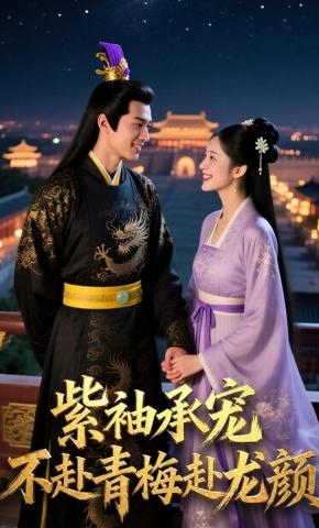 短剧《紫袖承宠，不赴青梅赴龙颜》海报