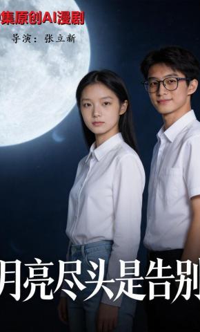 短剧《月光尽头是告别》海报