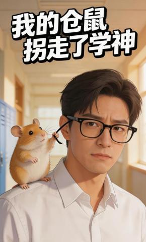 短剧《我的仓鼠拐走了学神》海报