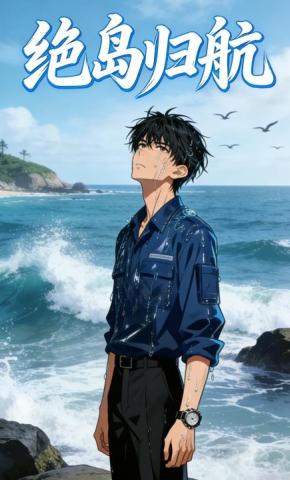 短剧《绝岛归航》海报