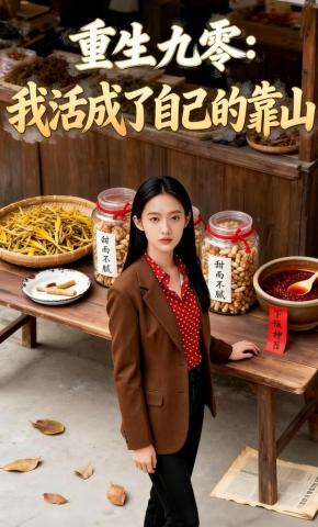 短剧《重生九零：我活成了自己的靠山》海报