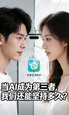 短剧《当AI成为第三者，我们还能坚持多久？》海报