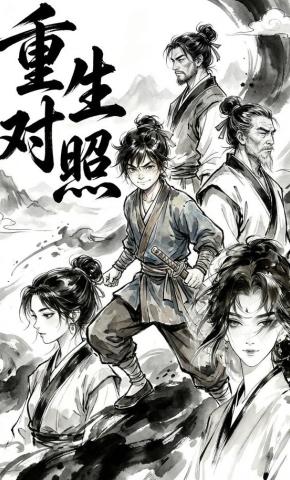 短剧《重生对照》海报