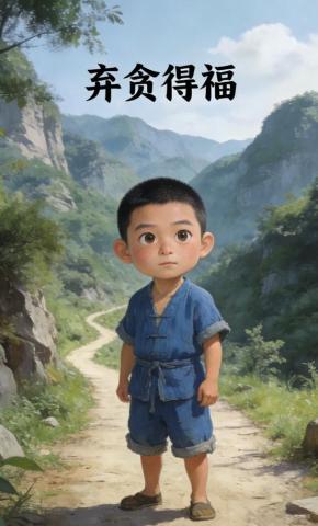 短剧《弃贪得福》海报