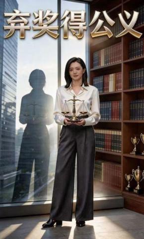 短剧《弃奖得公义》海报