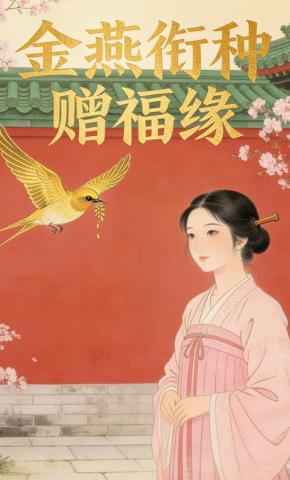 短剧《金燕衔种赠福缘》海报