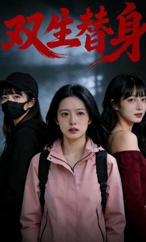 短剧《双生替身》海报