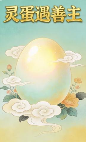 短剧《灵蛋遇善主》海报
