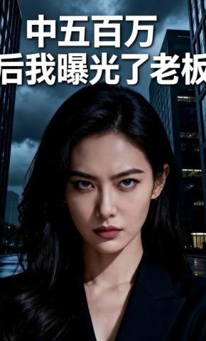 短剧《中五百万后我曝光了老板》海报