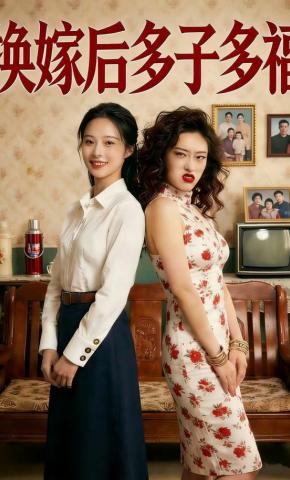 短剧《换嫁后多子多福》海报
