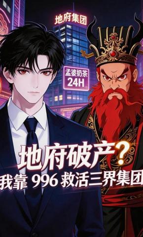 短剧《地府破产？我靠996救活三界集团》海报