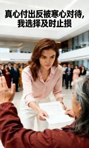 短剧《真心付出反被寒心对待，我选择及时止损》海报