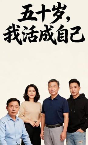 短剧《五十岁，我活成自己》海报