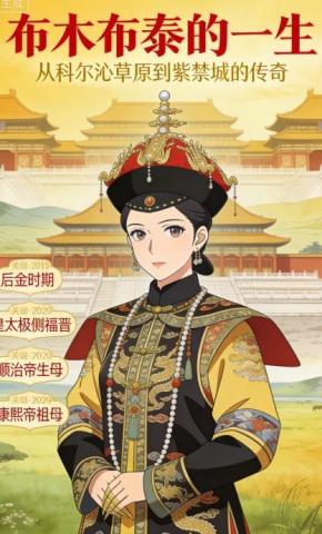 短剧《布木布泰的一生》海报