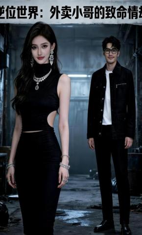 短剧《逆位世界：外卖小哥的致命情劫》海报