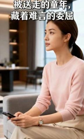 短剧《被送走的童年，藏着难言的委屈》海报
