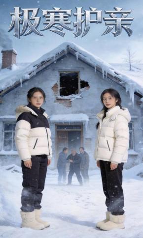短剧《极寒护亲》海报