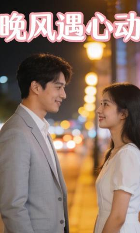 短剧《晚风遇心动》海报