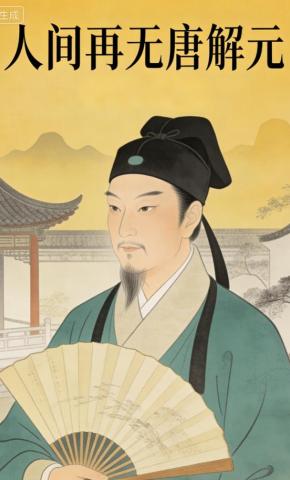 短剧《人间再无唐解元》海报