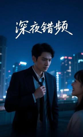 短剧《深夜错频》海报