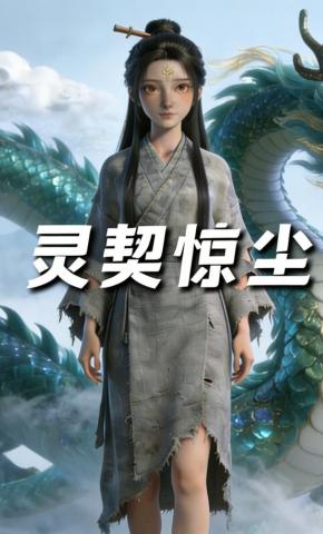 短剧《灵契惊尘》海报