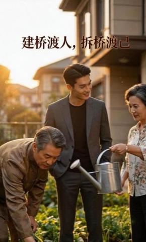 短剧《建桥渡人，拆桥渡己》海报