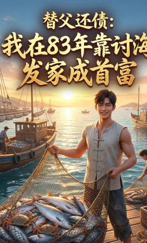 短剧《替父还债：我在83年靠讨海发家成首富》海报