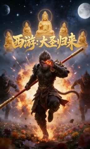 短剧《西游：大圣归来》海报