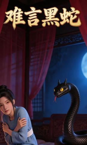短剧《难言黑蛇》海报