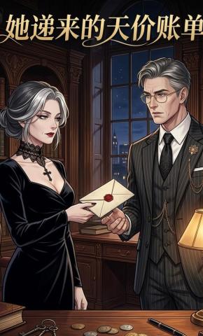 短剧《她递来的天价账单》海报