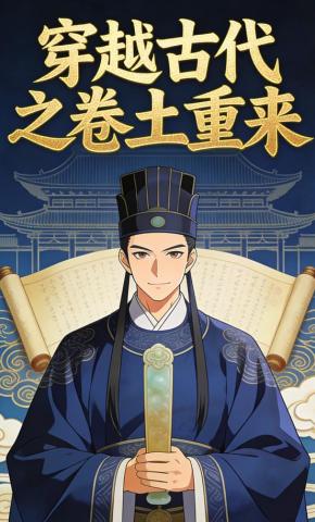 短剧《穿越古代之卷土重来》海报