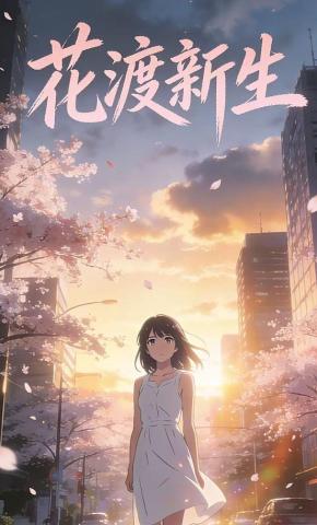 短剧《花渡新生》海报