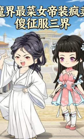 短剧《魔界最菜女帝装疯卖傻征服三界》海报