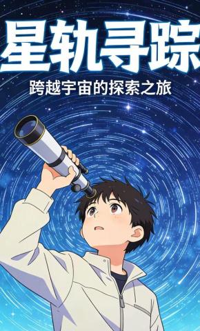 短剧《星轨寻踪》海报