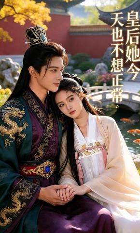 短剧《皇后她今天也不想正常》海报