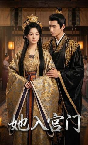 短剧《她入宫门》海报