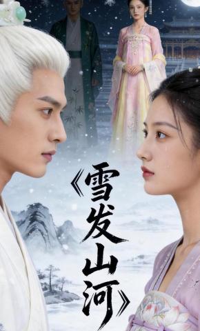 短剧《雪发山河》海报