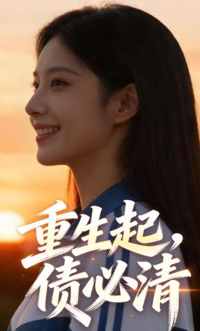 短剧《重生起，债必清》海报