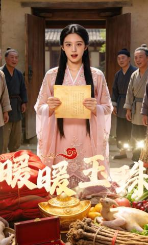 短剧《暖暖玉珠》海报